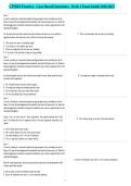 CPNRE Practice - Case Based Questions - Deck 1 Exam Guide 2026-2027