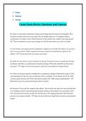 Cpnre Exam Review Questions And Answers