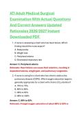 ATI Fundamentals Examination