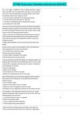 CPNRE Exam prep 1 Questions And Answers 2026-2027