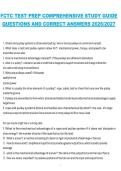 FCTC&comma; 2026&sol;2027&comma; Comprehensive Test Prep Study Guide with Questions and Correct Answers