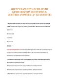 AOCNP Exam Compilations with Complete & Verified Solutions