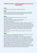 ECPI BIO 111 Chapter 1 Verified Exam Questions and Answers Latest&NewLine;update 2026&sol;2027