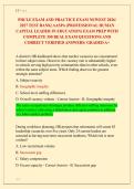PHCLE EXAM AND PRACTICE EXAM NEWEST 2026&sol; &NewLine;2027 TEST BANK&vert; AASPA &lpar;PROFESSIONAL HUMAN &NewLine;CAPITAL LEADER IN EDUCATION&rpar; EXAM PREP WITH &NewLine;COMPLETE 350 REAL EXAM QUESTIONS AND &NewLine;CORRECT VERIFIED ANSWERS&sol; ALREADY GRADED A&plus; 