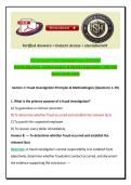 NYC Associate Fraud Investigator Exam 2026&sol;2027&colon; Practice Questions&comma; Verified Answers & Detailed Explanations &vert; NYC Civil Service Study Guide