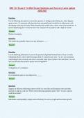 BIO 112 Exam 3 Verified Exam Questions and Answers Latest update&NewLine;2026&sol;2027