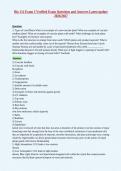 Bio 112 Exam 3 Verified Exam Questions and Answers Latest update&NewLine;2026&sol;2027