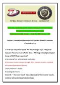 &NewLine;NURS 5461 &sol; NURS5461 &lpar;Latest Update 2026&sol;2027&rpar; Adult Gerontology Management Across the Continuum of Care&NewLine;Practice Questions & Answers &vert; Grade A &vert; 100&percnt; Correct &ndash; UTA&NewLine;