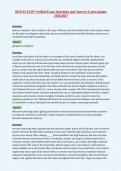 BIO112-ECPI Verified Exam Questions and Answers Latest update&NewLine;2026&sol;2027