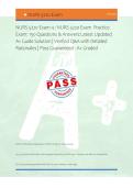 NURS 5220 Exam 4 &colon; NURS 5220 Exam  Practice &NewLine;Exam&colon; 150 Questions & Answers&colon;Latest Updated &NewLine;A&plus; Guide Solution &vert; Verified Q&A with Detailed &NewLine;Rationales &vert; Pass Guaranteed - A&plus; Graded 