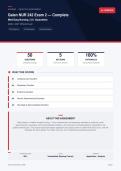  NUR 242 Exam 2 Med-Surg Medical-Surgical Nursing Galen 2026&sol;2027 &ndash; Questions and Answers &vert; 100&percnt; Verified &vert; Detailed Rationales &ndash; Pass Guaranteed &ndash; A&plus; Graded