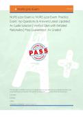 NURS 5220 Exam 4 &colon; NURS 5220 Exam  Practice &NewLine;Exam&colon; 150 Questions & Answers&colon;Latest Updated &NewLine;A&plus; Guide Solution &vert; Verified Q&A with Detailed &NewLine;Rationales &vert; Pass Guaranteed - A&plus; Graded 
