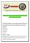 NURS 611 Advanced Pathophysiology 2026&colon; 250 Practice Questions with Verified Answers & Detailed Rationales &vert; Study Guide