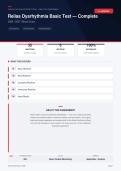  Relias Dysrhythmia Basic Test Nursing ECG Cardiac Rhythm 2026&sol;2027 &ndash; Questions and Answers &vert; 100&percnt; Verified &vert; Detailed Rationales &ndash; Pass Guaranteed &ndash; A&plus; Graded