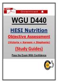 Pass WGU D440 Nutrition OA Exam &lpar;2026&rpar; &ndash; 300&plus; Practice Questions & Study Guides &vert; Guarantee Pass