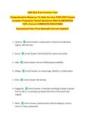 GED RLA Practice Test &NewLine;Comprehensive Resource To Help You Ace 2026-2027 Exams Includes Frequently Tested Questions With ELABORATED 100&percnt; Correct COMPLETE SOLUTIONS&NewLine;Guaranteed Pass First Attempt&excl;&excl; Current Update&excl;&excl;&NewLine;