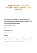 NREMT Exam Compilations with Complete & Verified Solutions