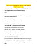 C165 Study Guide Questions with Verified&NewLine;Correct Answers