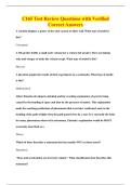 C165 Test Review Questions with Verified&NewLine;Correct Answers