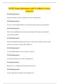 PCIP Exam Questions with Verified Correct&NewLine;Answers
