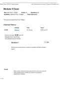 NUR 2811 Module 6 Capstone Exam &vert; Questions&comma; Answers & Rationales &vert; International College of Health Sciences &vert; 2026&sol;2027