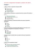 Organization Development &semi; The Process of Leading Organizational Change by Anderson&comma; 6th edition - Complete test bank &lpar; Latest 2026 update&rpar;&period;