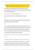 Stepp Marking Classified Information Exam&NewLine;Questions with Verified Correct Answers