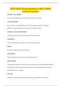 WGU D253 Exam Questions with Verified&NewLine;Correct Answers