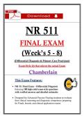 NR511 Final Exam &lpar;Latest 2026 &sol; 2027 Update&rpar; Questions And Verified Answers Chamberlin Graded A&plus; &lpar;PDF&rpar;&period;