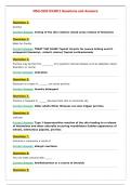 NSG-3250 EXAM 2 Questions and Answers