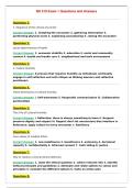 NU 518 Exam 1 Questions and Answers