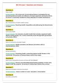 NU 518 exam 1 Questions and Answers