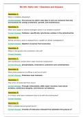 NU 545&colon; Patho Unit 1 Questions and Answers