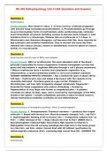 NU 545 Pathophysiology Unit 4 USA Questions and Answers