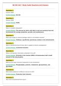NU 545 Unit 1 Study Guide Questions and Answers