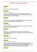 NU 578 Unit 1--&num;2 Questions and Answers