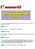 CCMA NHA Exam Study Guide&colon; Comprehensive Questions and Correct Answers for Certified Clinical Medical Assistant Certification&NewLine;&NewLine;