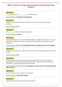 NUR 114 Exam &num;2 &sol; Intrapartum and Newborn Care Questions and Answers