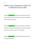 QME Exam&vert; Comprehensive Q&A For&NewLine;Certification Success 2026