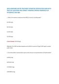 NEW HAMPSHIRE WATER TREATMENT OPERATOR CERTIFICATION EXAM WITH &NewLine;PRACTICE QUESTIONS AND CORRECT ANSWERS &lpar;VERIFIED ANSWERS&rpar; PLUS &NewLine;RATIONALES 2026 Q&A 
