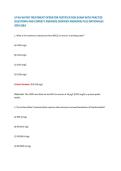 UTAH WATER TREATMENT OPERATOR CERTIFICATION EXAM WITH PRACTICE &NewLine;QUESTIONS AND CORRECT ANSWERS &lpar;VERIFIED ANSWERS&rpar; PLUS RATIONALES &NewLine;2026 Q&A