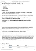 GENE 250 The Making of the Christian Life &vert; Week 8 Assignment Quiz &ndash; Weeks 7&ndash;8 &vert; 26SP Complete Questions & Answers &vert; Updated 2026&period;