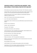 NURS 8022 MODULE 3 QUESTIONS AND ANSWERS &vert; NURS 8022 MODULE 3 STUDY GUIDE & PRACTICE TEST 2026&sol;2027