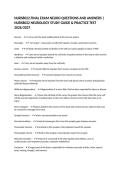 NURS8022 FINAL EXAM NEURO QUESTIONS AND ANSWERS &vert; NURS8022 NEUROLOGY STUDY GUIDE & PRACTICE TEST 2026&sol;2027