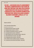 NU 650 Exam 2 Test Bank 2026&ndash;2027 &vert; Advanced Health Assessment &vert; 260&plus; Multiple-Choice Questions with Detailed Rationales &vert; Cardiovascular&comma; Respiratory&comma; Abdominal&comma; Neurological&comma; HEENT&comma; Musculoskeletal & Integumentary Systems &vert; Graduate Nursing Exam Prep &vert; 