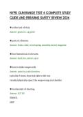 NYPD GUN RANGE TEST 4 COMPLETE STUDY&NewLine;GUIDE AND FIREARMS SAFETY REVIEW 2026&NewLine;