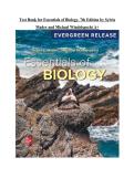 Test Bank for Essentials of Biology&comma; 7th Edition by Sylvia S&period; Mader & Michael Windelspecht &vert; All 32 Chapters &vert; Questions & Answers &vert; 2027&NewLine;