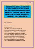 CTR 156CT Propane Final Exam Premium Practice Question Bank&colon; 250&plus; Verified MCQs with Detailed Rationales &vert; 2026-2027 Edition &vert; CETP&sol;NFPA 56 Aligned &vert; A&plus; Pass Guarantee