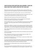 NURS 500 EXAM ONE QUESTIONS AND ANSWERS &vert; NURS 500 EXAM ONE STUDY GUIDE & PRACTICE TEST 2026&sol;2027