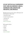 NYS EMT WRITTEN EXAM COMPREHENSIVE&NewLine;STUDY GUIDE 2026 EMERGENCY MEDICAL&NewLine;TECHNICIAN CORE CONCEPTS AND&NewLine;PREHOSPITAL CARE PRINCIPLES